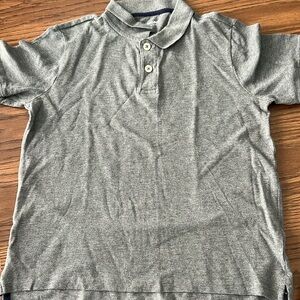 Boys Arizona Jean Company size large gray shirt short sleeve polo
